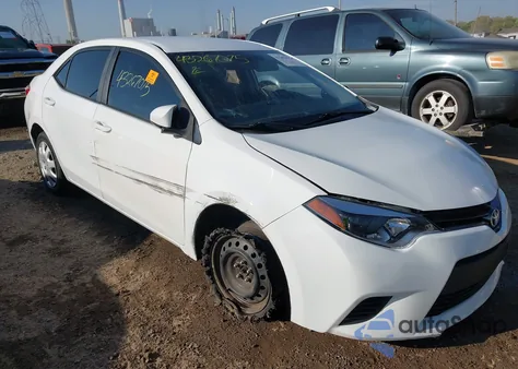 2014 Toyota Corolla L/Le/Le Pls/Prm/S/S Pls from USA, damaged, VIN 2T1BURHE7EC166031